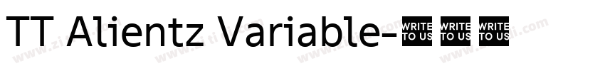 TT Alientz Variable字体转换